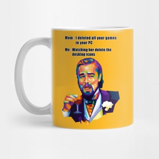 DiCaprio Meme Gamer Pop Art Mug